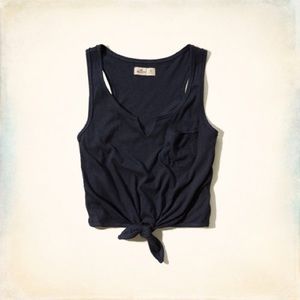 Hollister Tie Crop Top